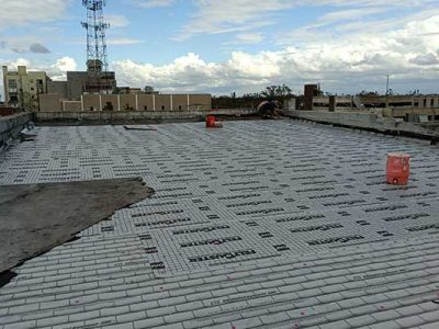 Commercial Flat Roof Installation